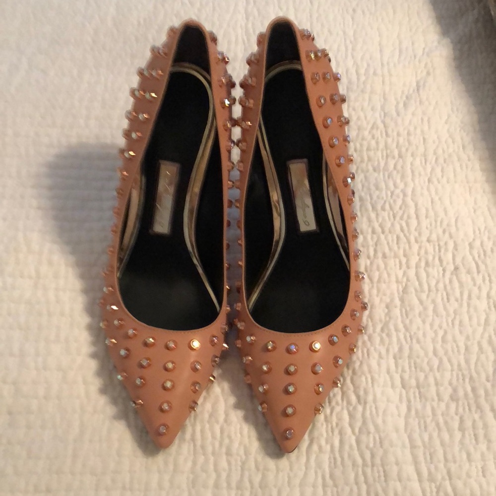 Studded heels